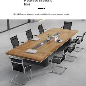 12-Seater Executive Wooden Office Table for Meetings