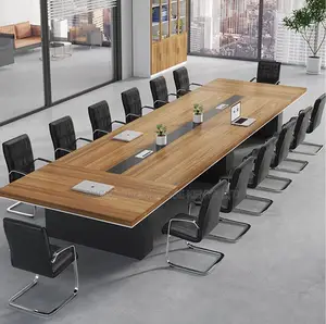 12-Seater Executive Wooden Office Table for Meetings