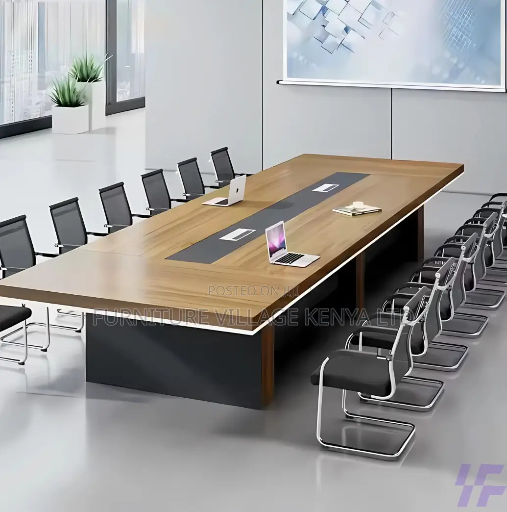 12-Seater Executive Wooden Office Table for Meetings