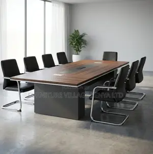 12-Seater Executive Wooden Office Table for Meetings