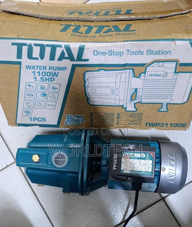 Total Water Pump 1100w (1.5hp)/Quality 1.5hp Booster Pump - thumbnail 2