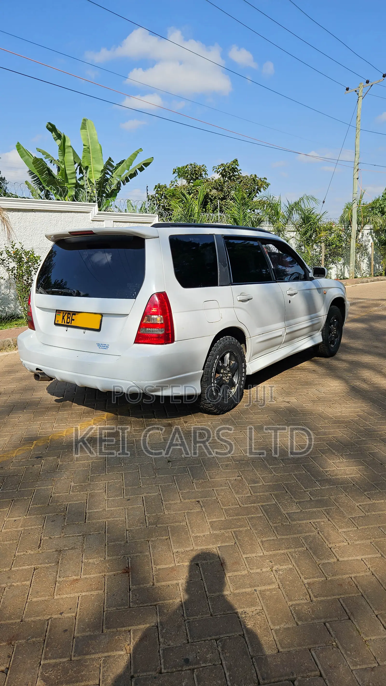 Subaru Forester 2002 White