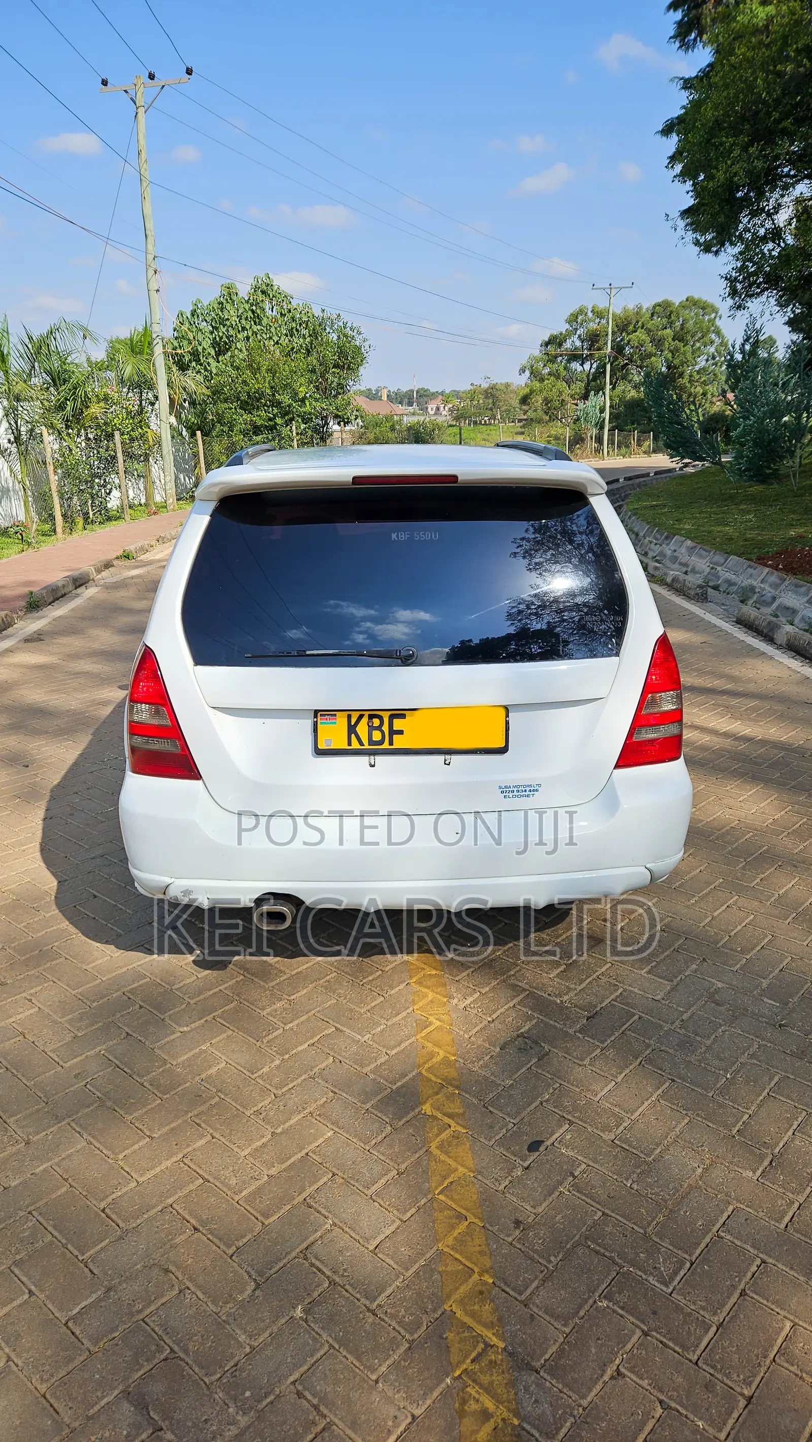 Subaru Forester 2002 White