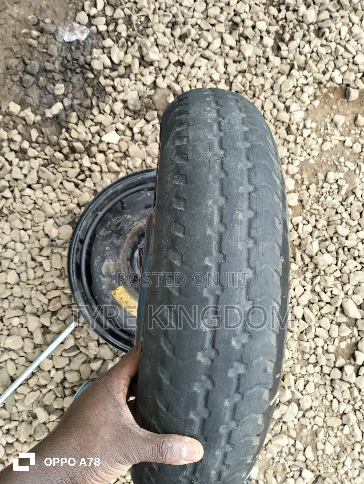Size 15 Spare Tyre 4 Hole