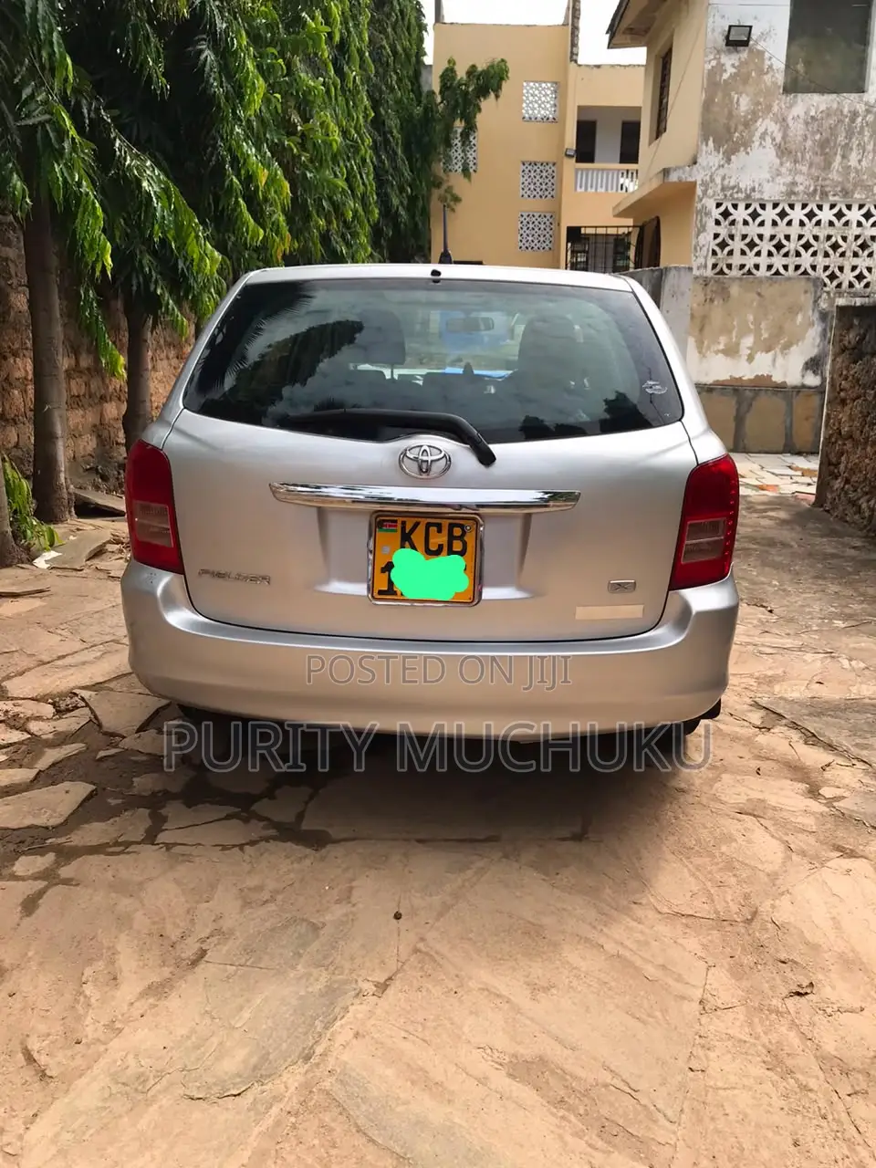 Toyota Corolla Fielder 2007 Silver