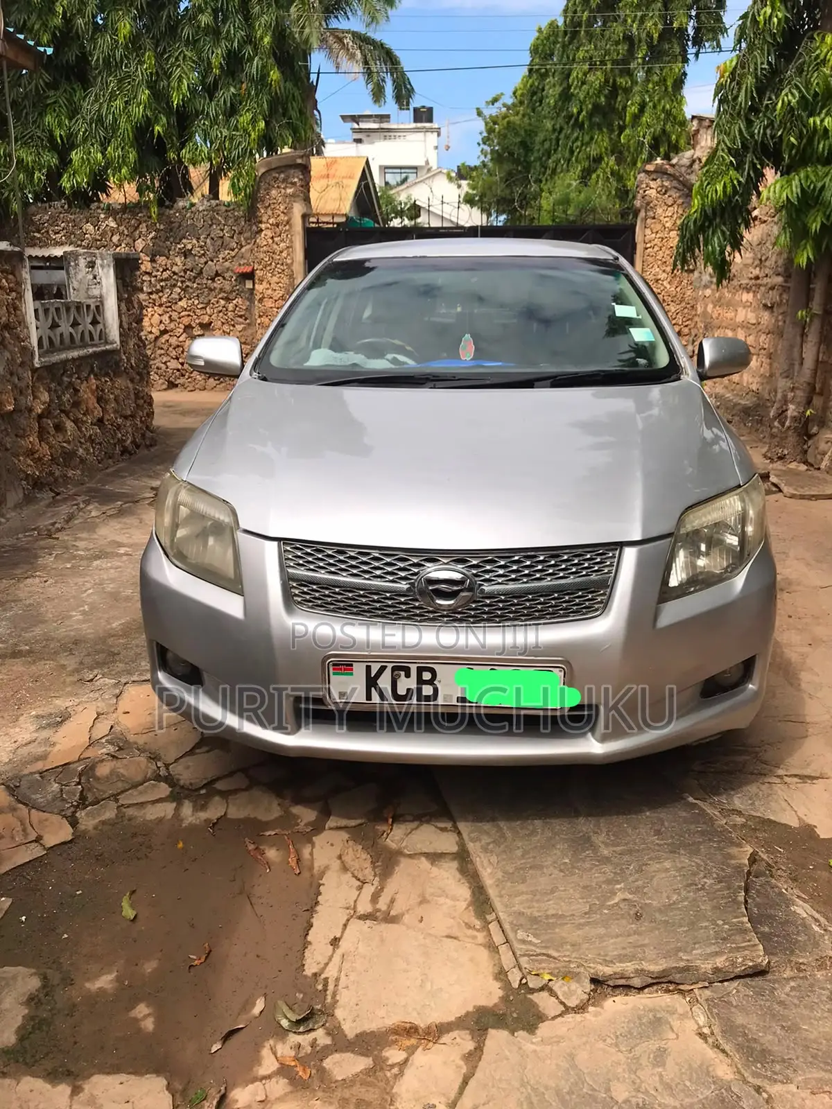 Toyota Corolla Fielder 2007 Silver