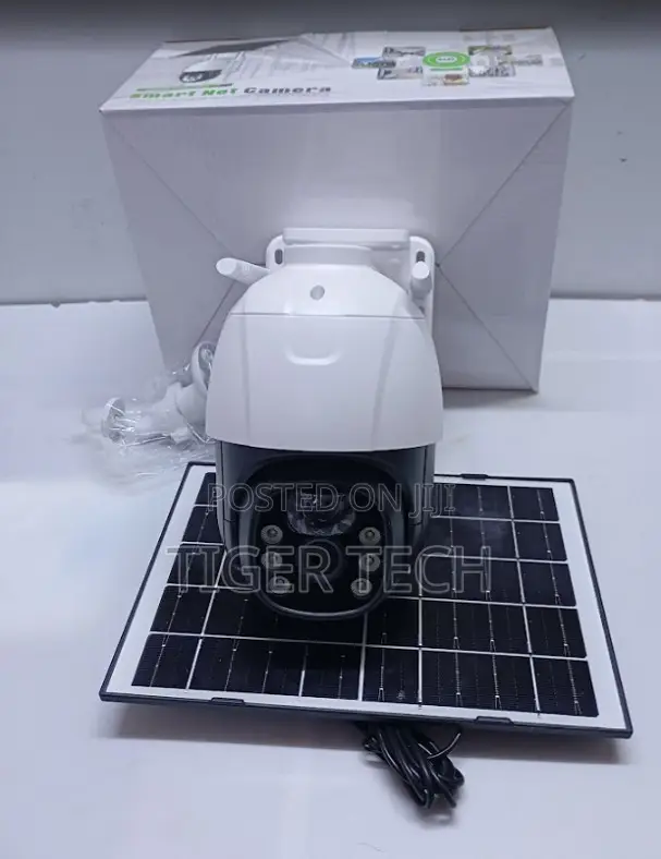 (Ptz) Dome Camera Single Lens V380 Pro Smart Net Solar CCTV Camera
