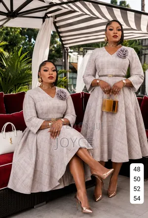 Official Circular Checked Dress