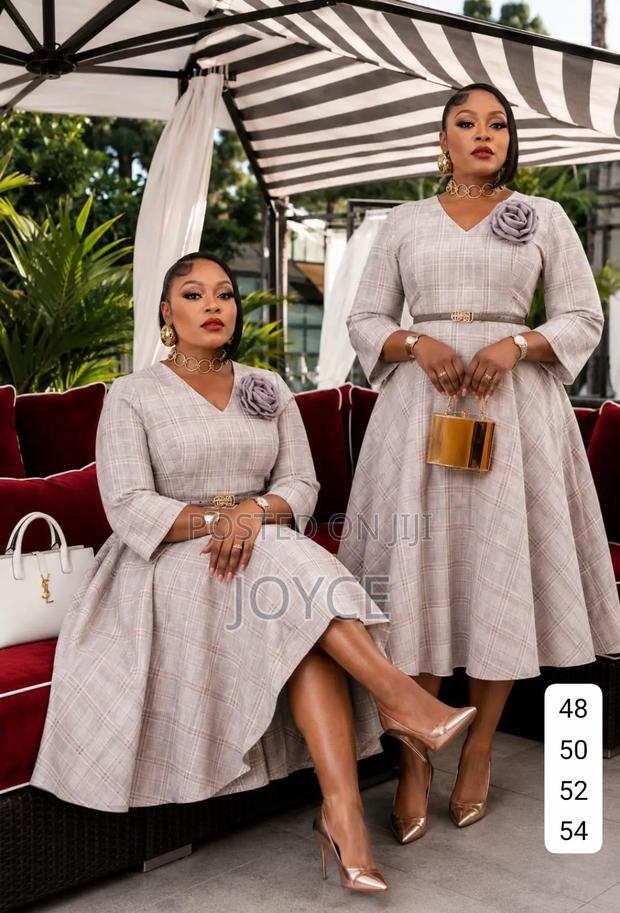 Official Circular Checked Dress