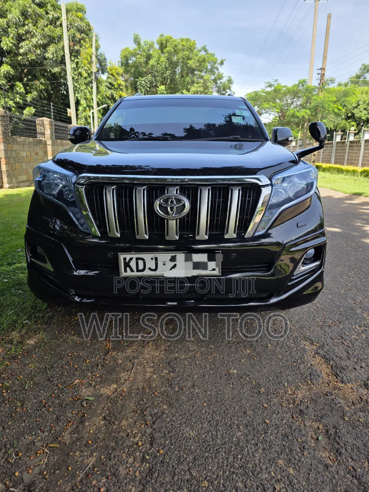 Toyota Land Cruiser Prado 2017 Black