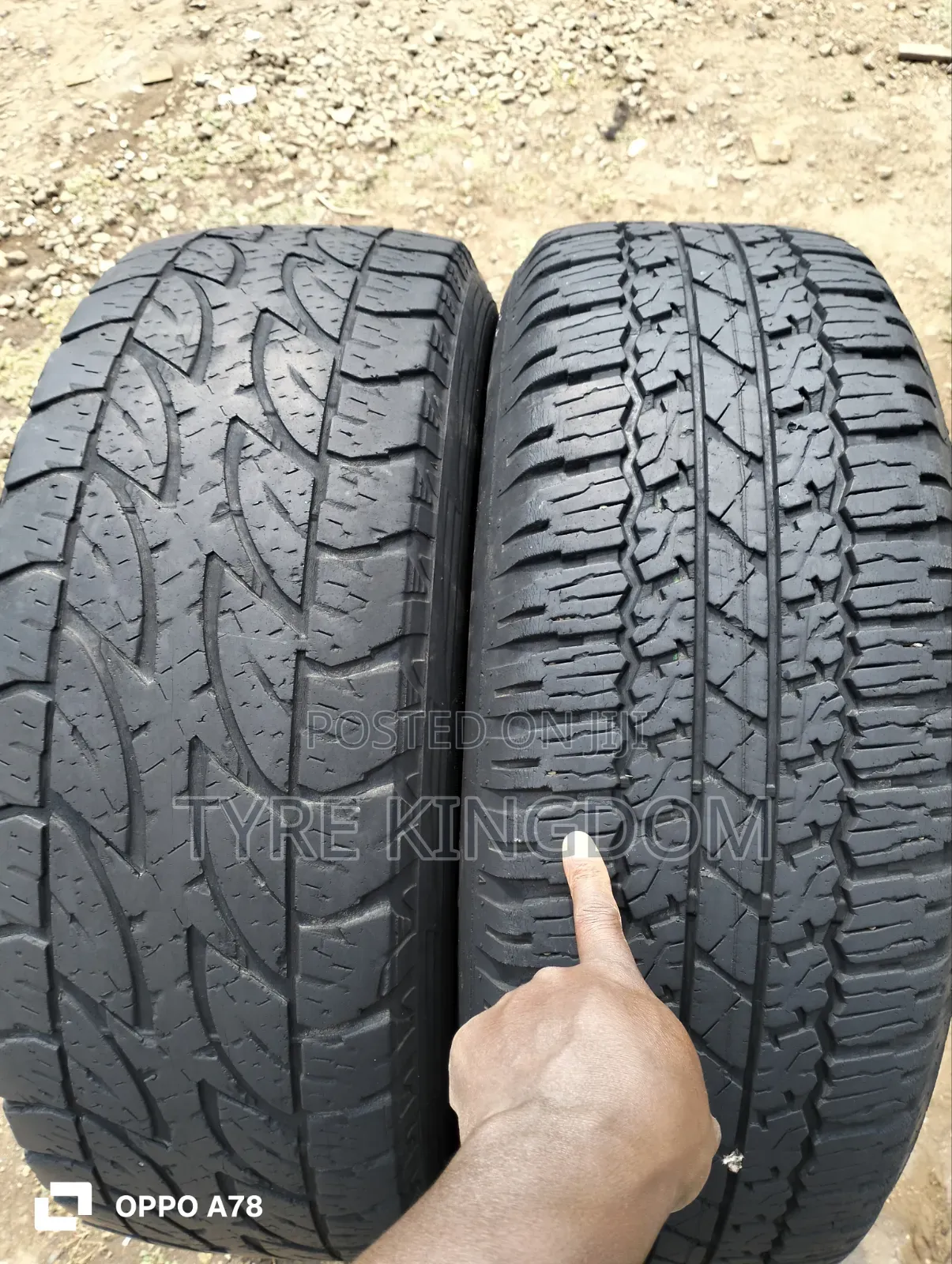265/65r17 Bridgestone Used Tyres