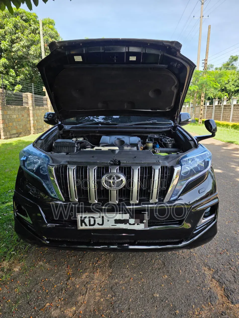Toyota Land Cruiser Prado 2017 Black
