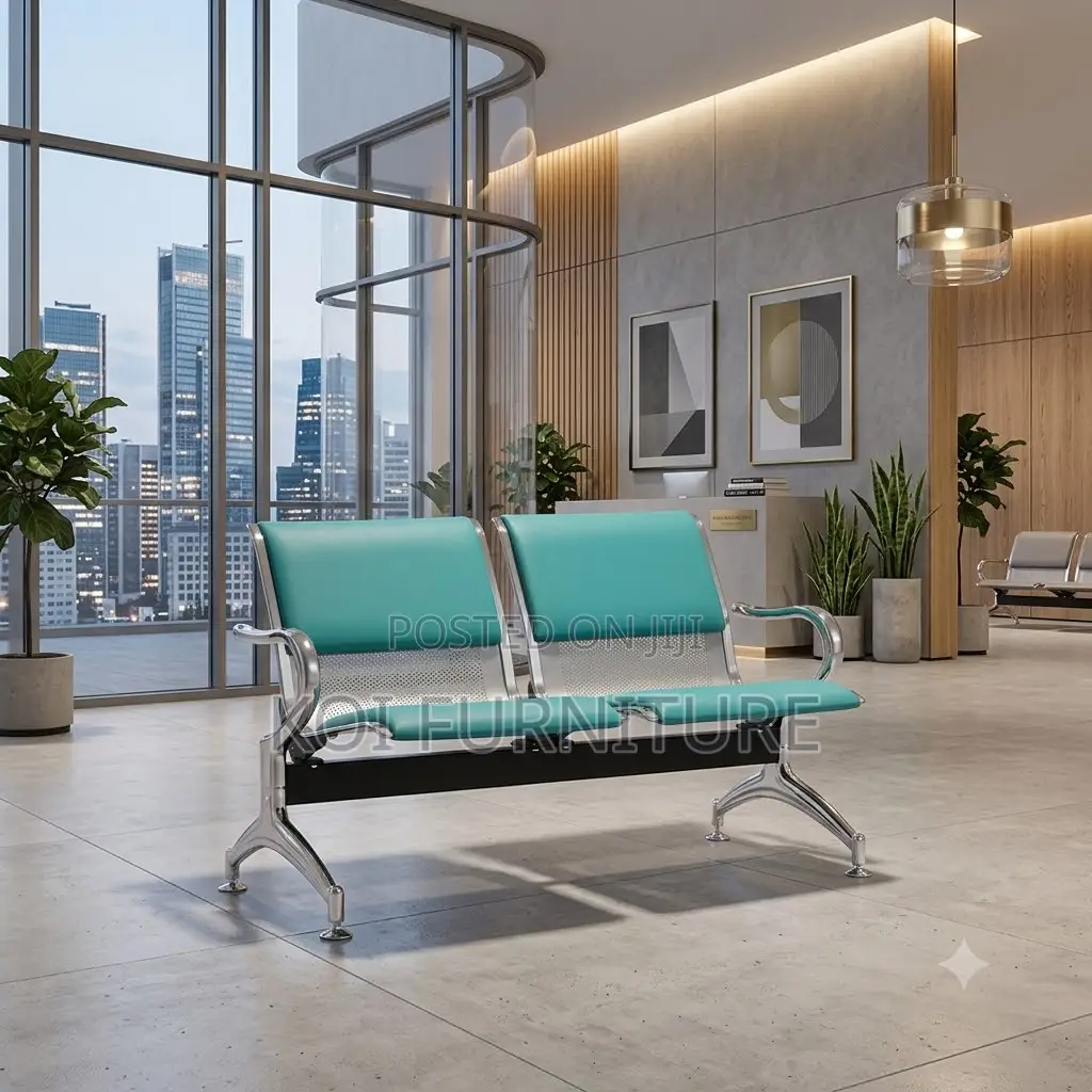 Office Benches; Three Seaters Reception Visitors Benches
