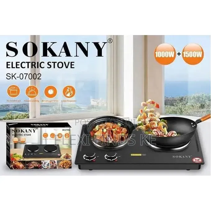 Sokany Double Electric Stove