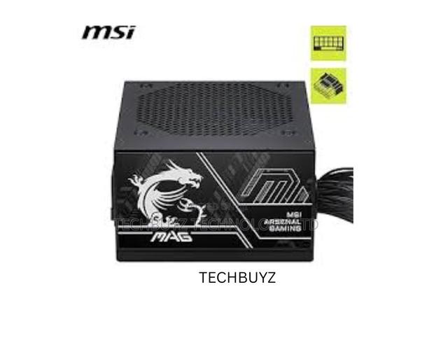 Msi Mag A650bn Pcie5 Iii 650w Power Supply-50w Psu, 80 Plus Bronze