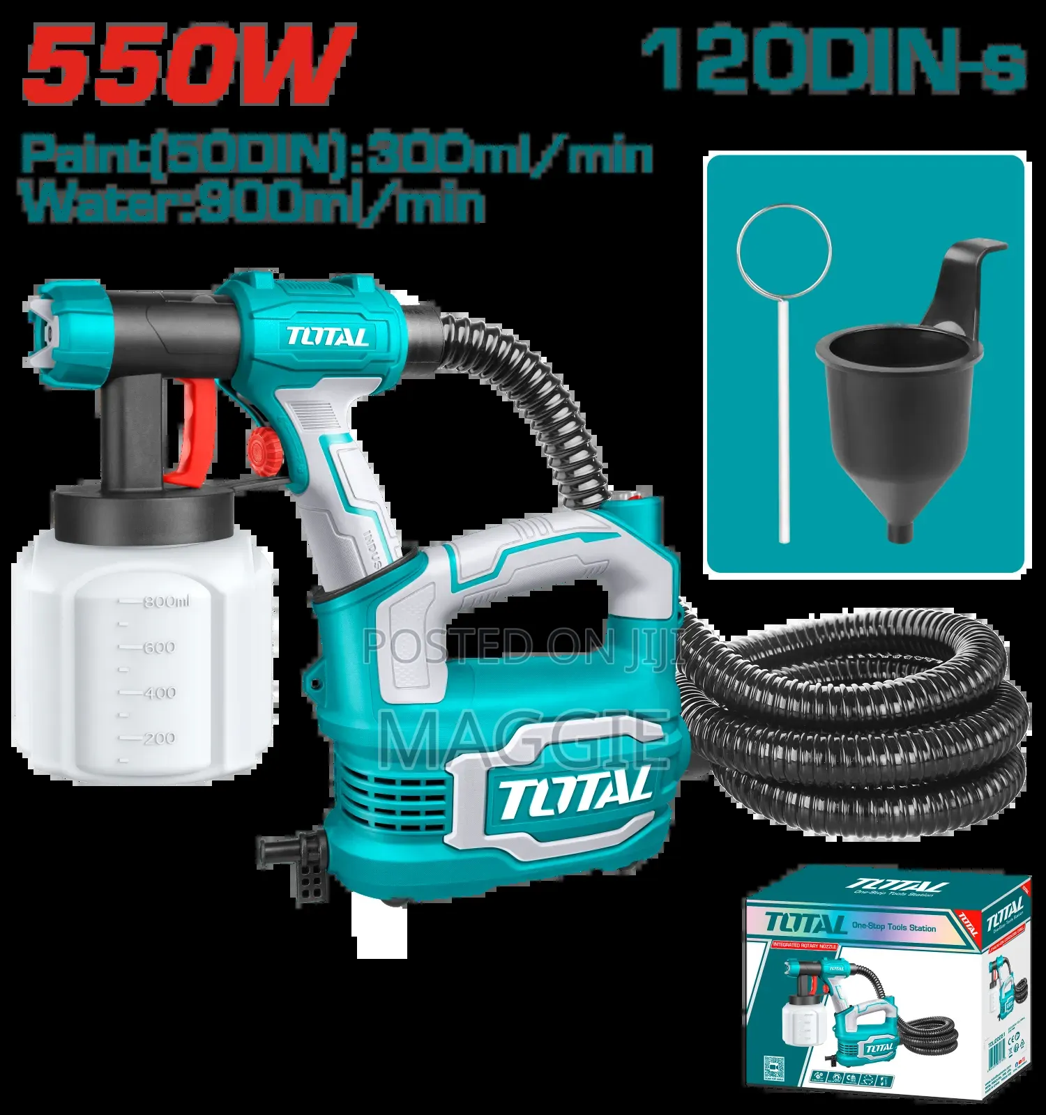 HVLP Spray Gun 550w