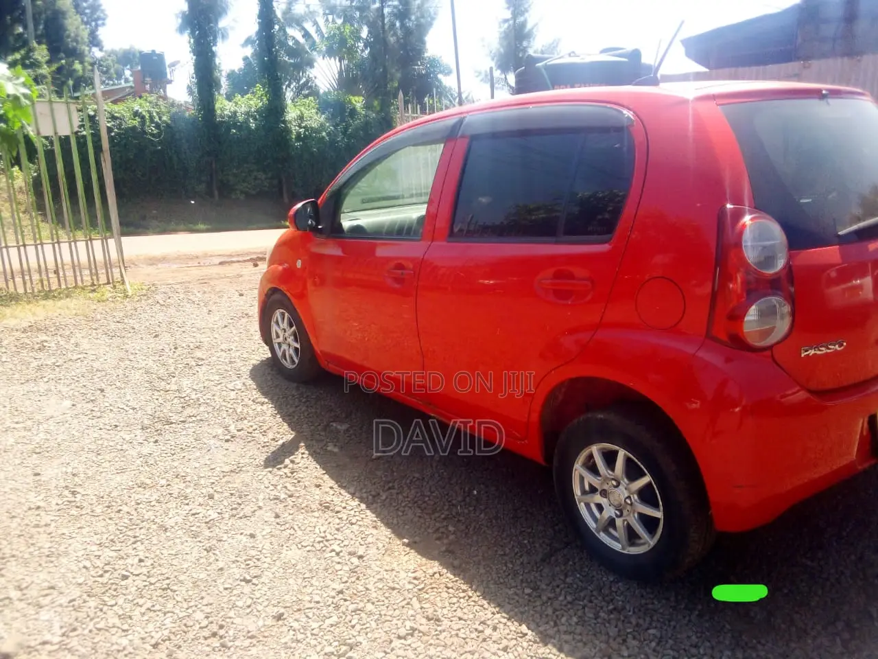 Toyota Passo 2012 Red
