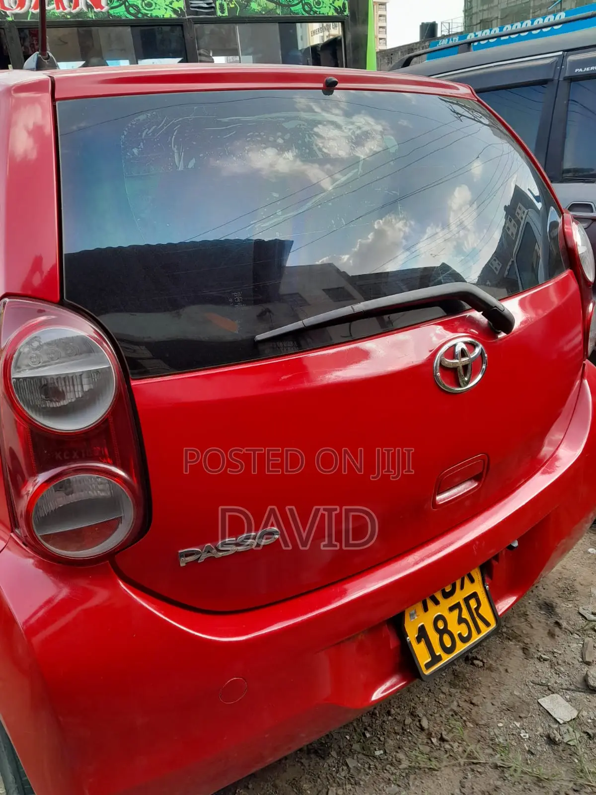 Toyota Passo 2012 Red