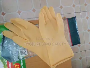 Yellow Rubber Gloves
