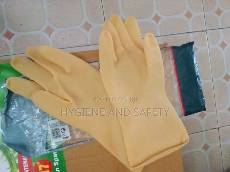 Yellow Rubber Gloves