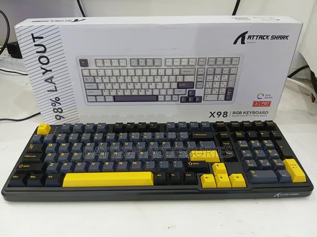 Attack Shark X98 Full-Size Wireless Mechanical Keyboard - thumbnail 3