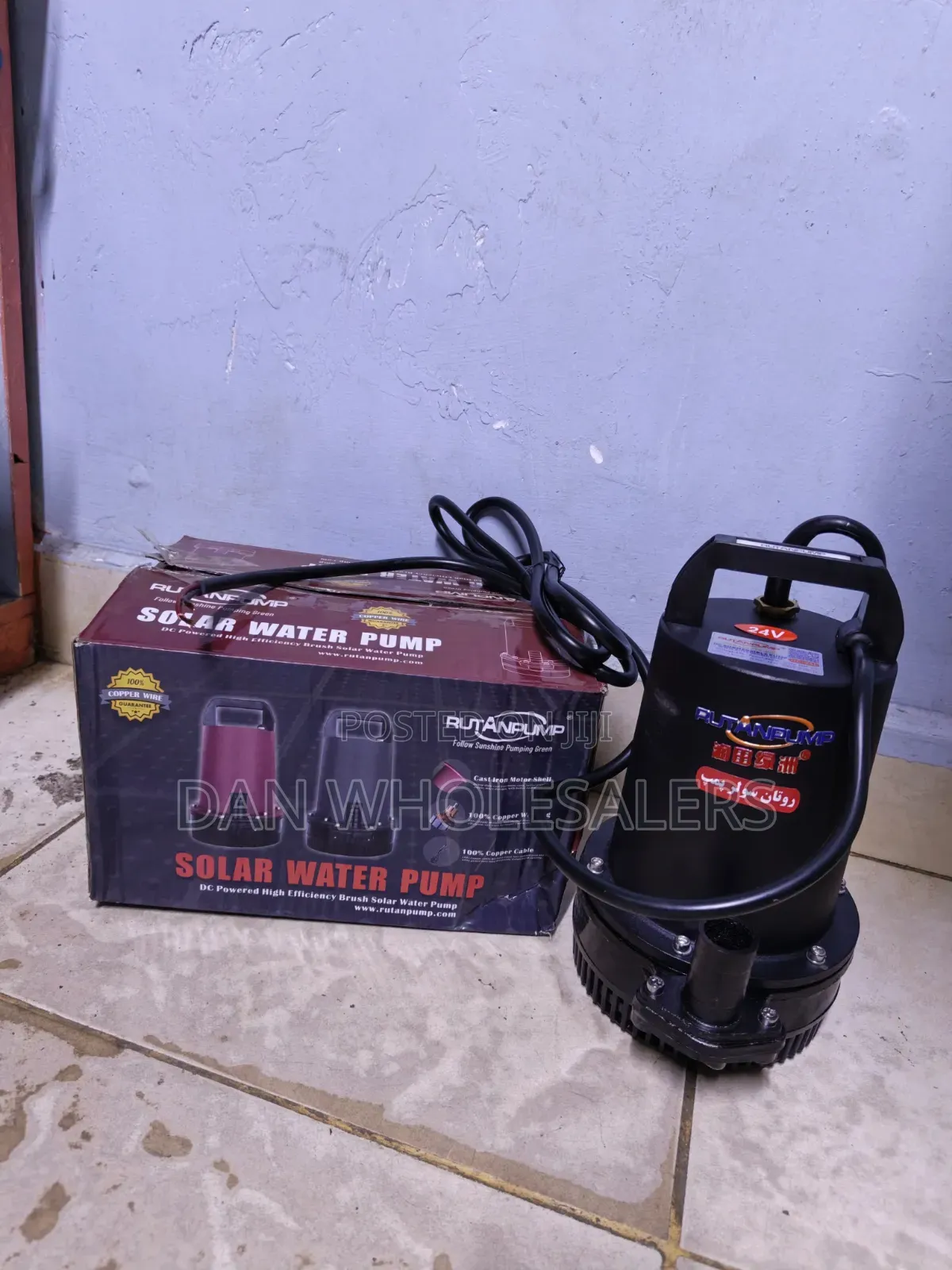 24v Dc Water Pump 200 Watts 20 Meters Head