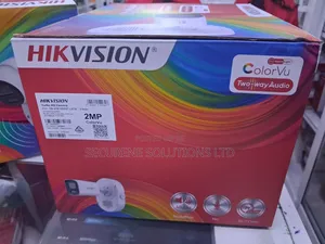 Hik Hd 2mp Soundmax Two Way Audio Siren Fixed Bullet Camera