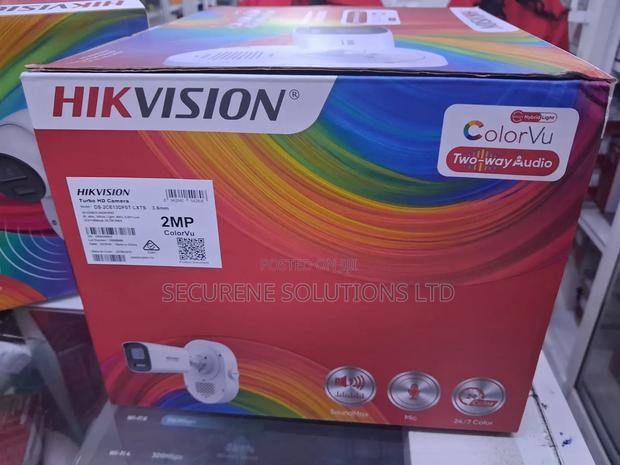 Hik Hd 2mp Soundmax Two Way Audio Siren Fixed Bullet Camera - thumbnail 2