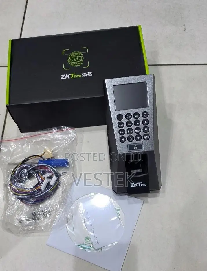 Zkteco F18 Fingerprint & Rfid Access Control Machine With Tcp/Ip