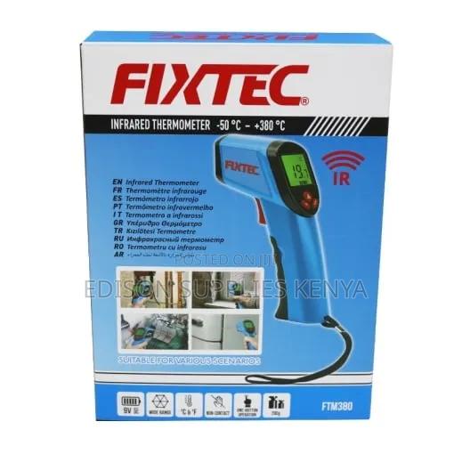 Fixtec Infrared Thermometer Digital Non Contact Laser Temperature - thumbnail 2