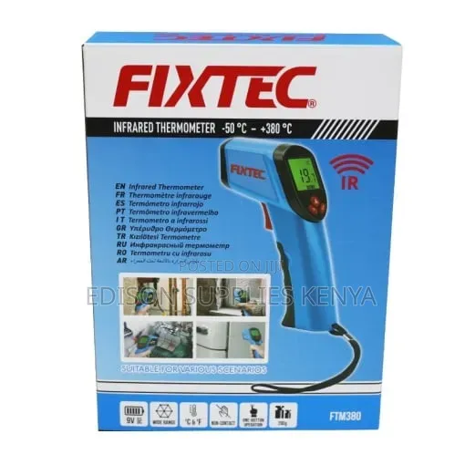 Fixtec Infrared Thermometer Digital Non Contact Laser Temperature