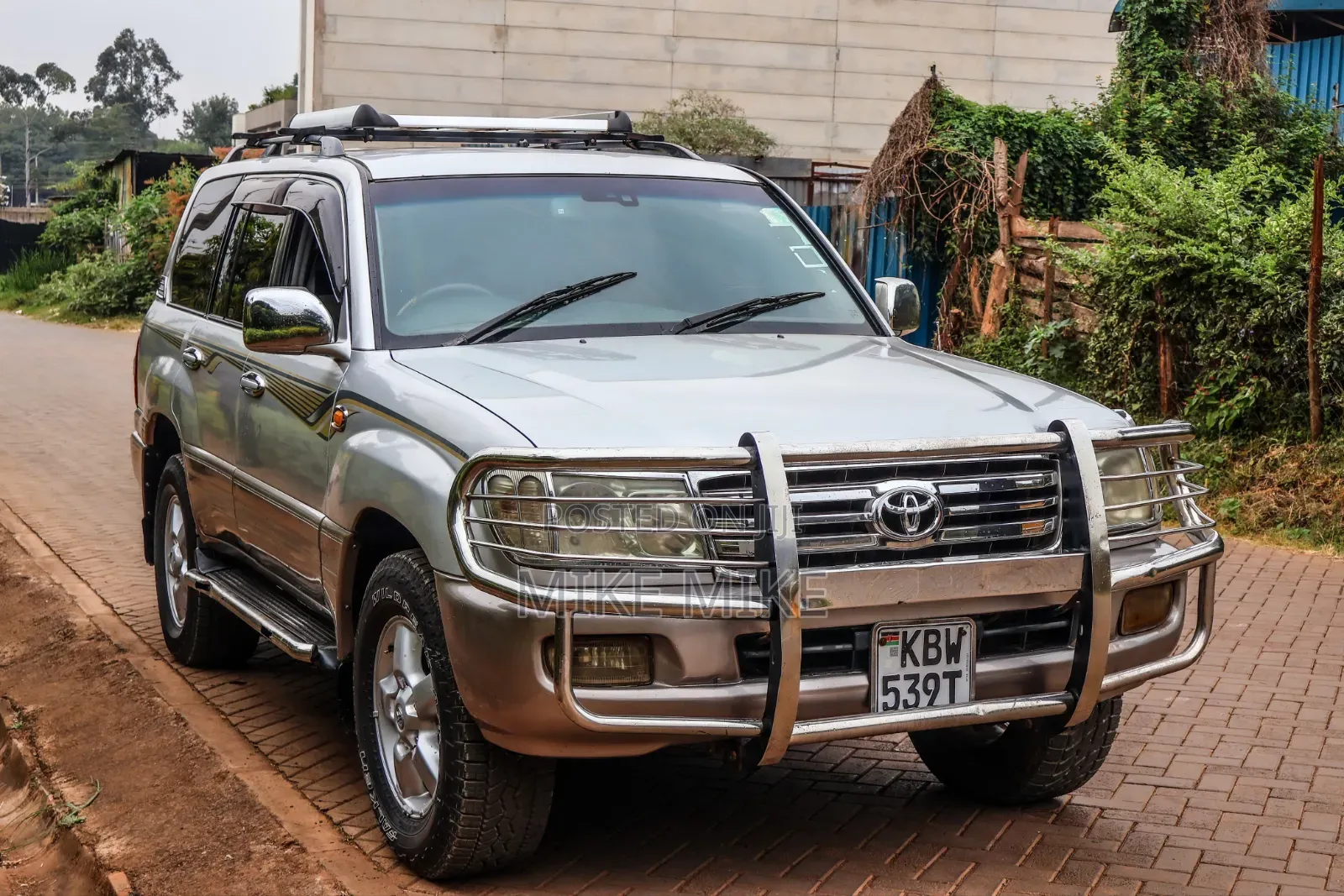 Toyota Land Cruiser 2007 Silver