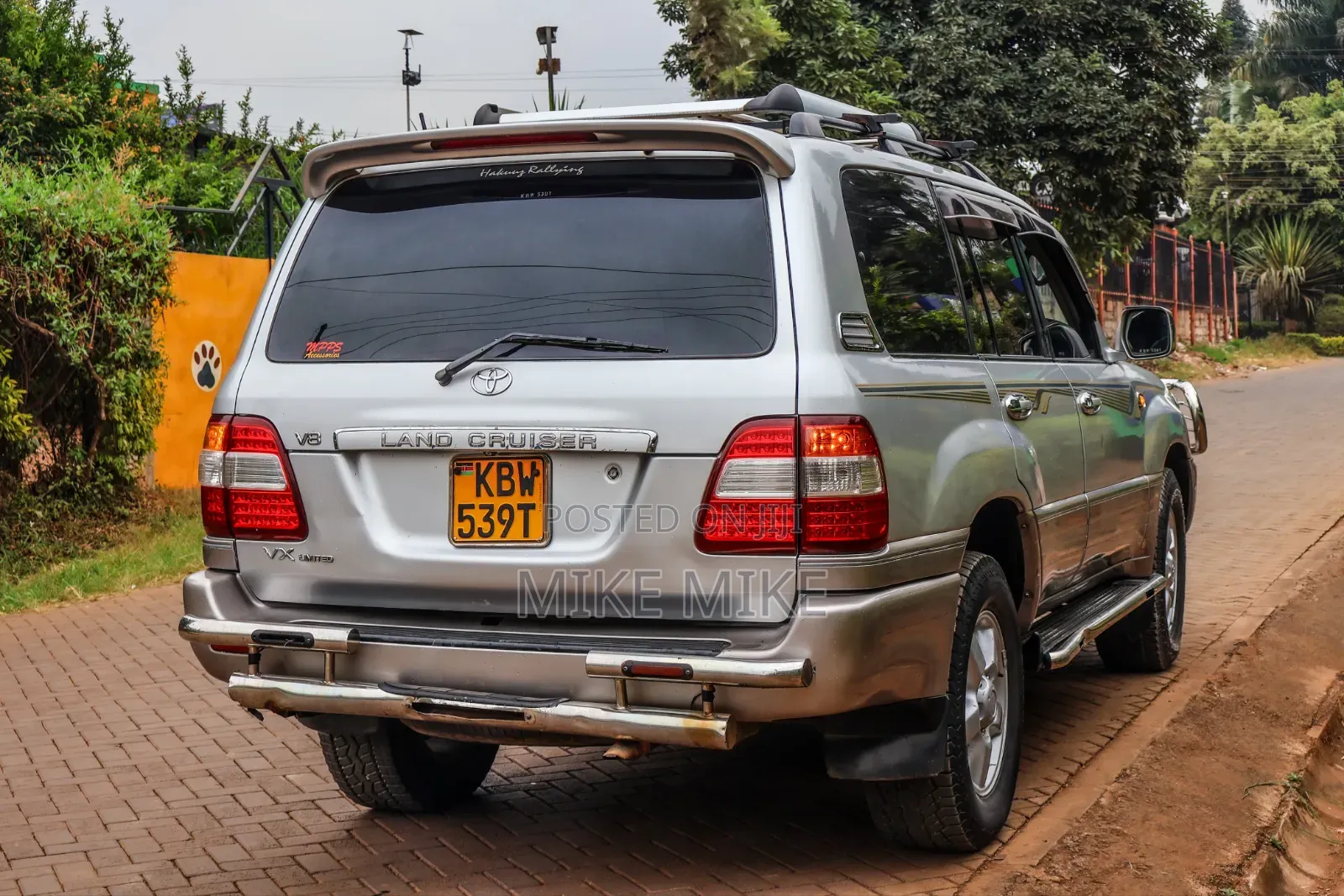 Toyota Land Cruiser 2007 Silver