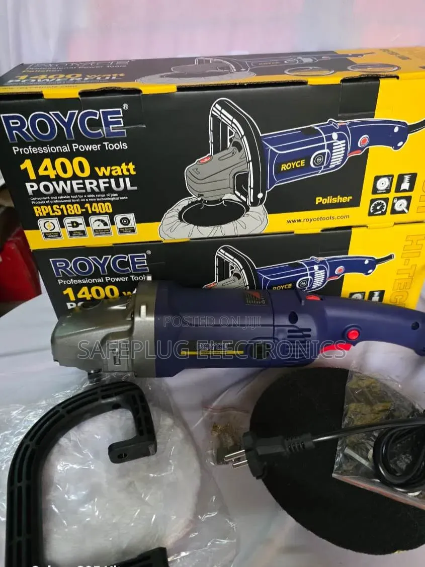 Heavy Duty Royce Car Buffer 1400w for Showroom Shine