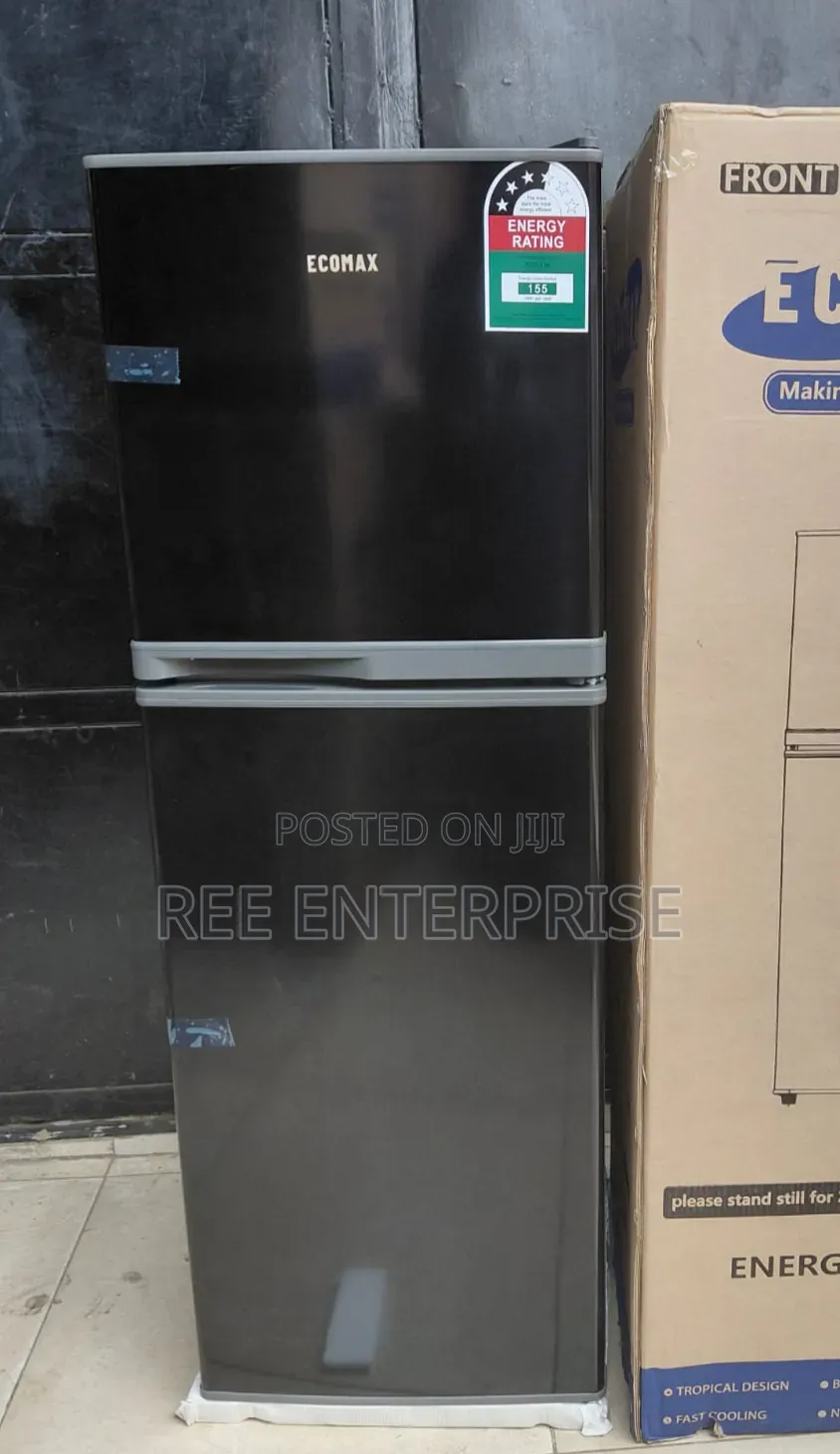 Ecomax 138litres Double Door Refrigerator