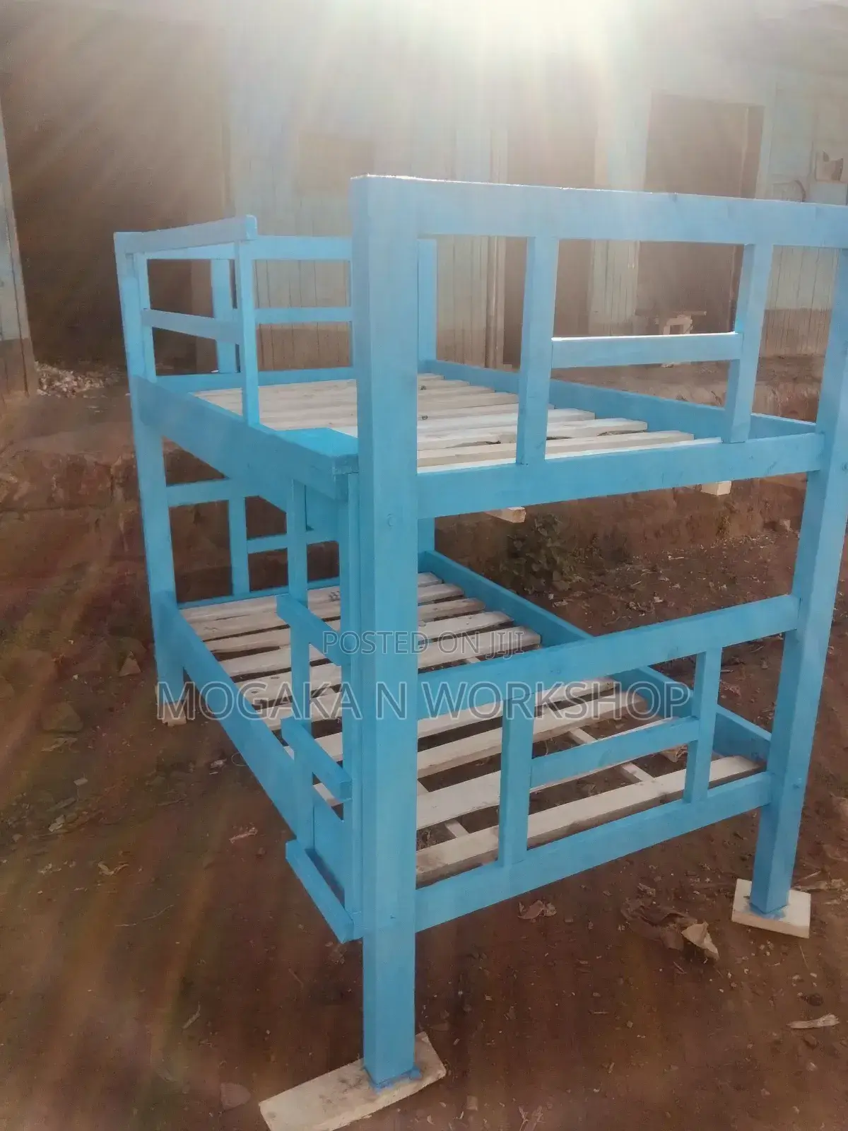 Blue Double Decker Bed