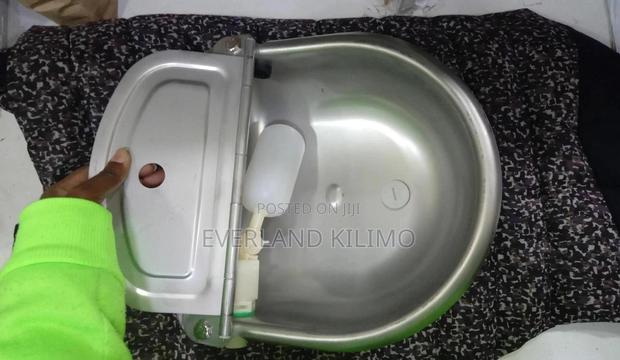 Stainless Automatic Water Drinker - main view