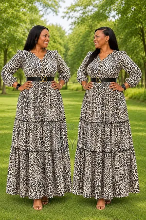 Animal Print Maxi Dresses