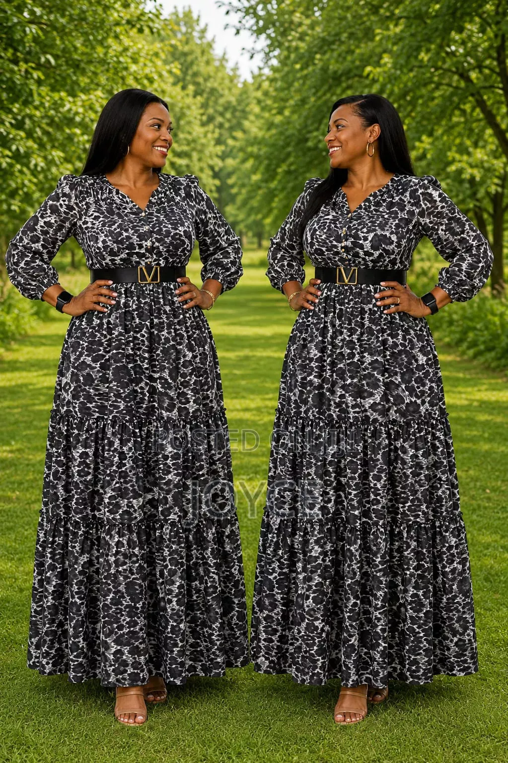 Animal Print Maxi Dresses