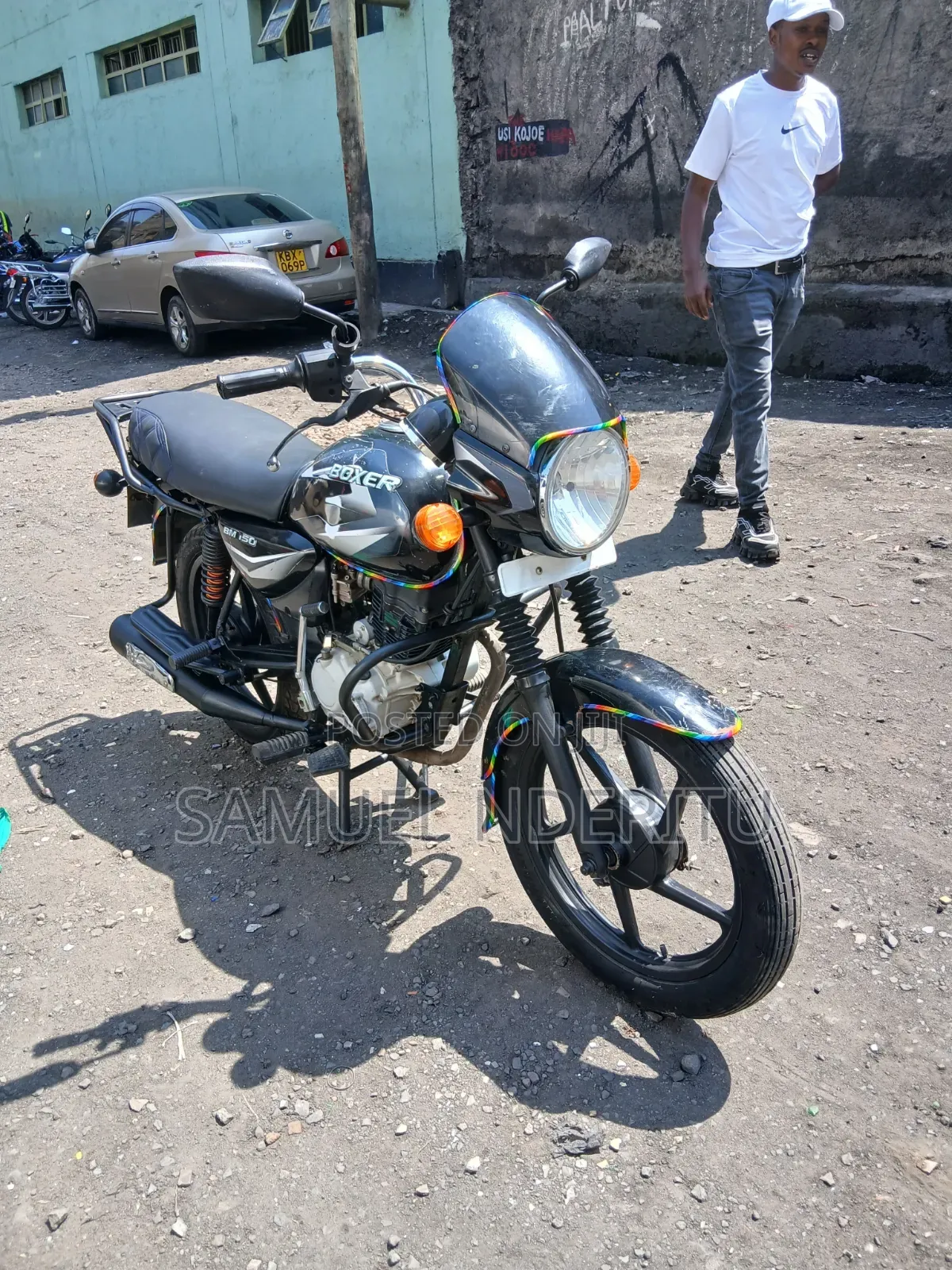 Bajaj Boxer 150 UG 2022 Black
