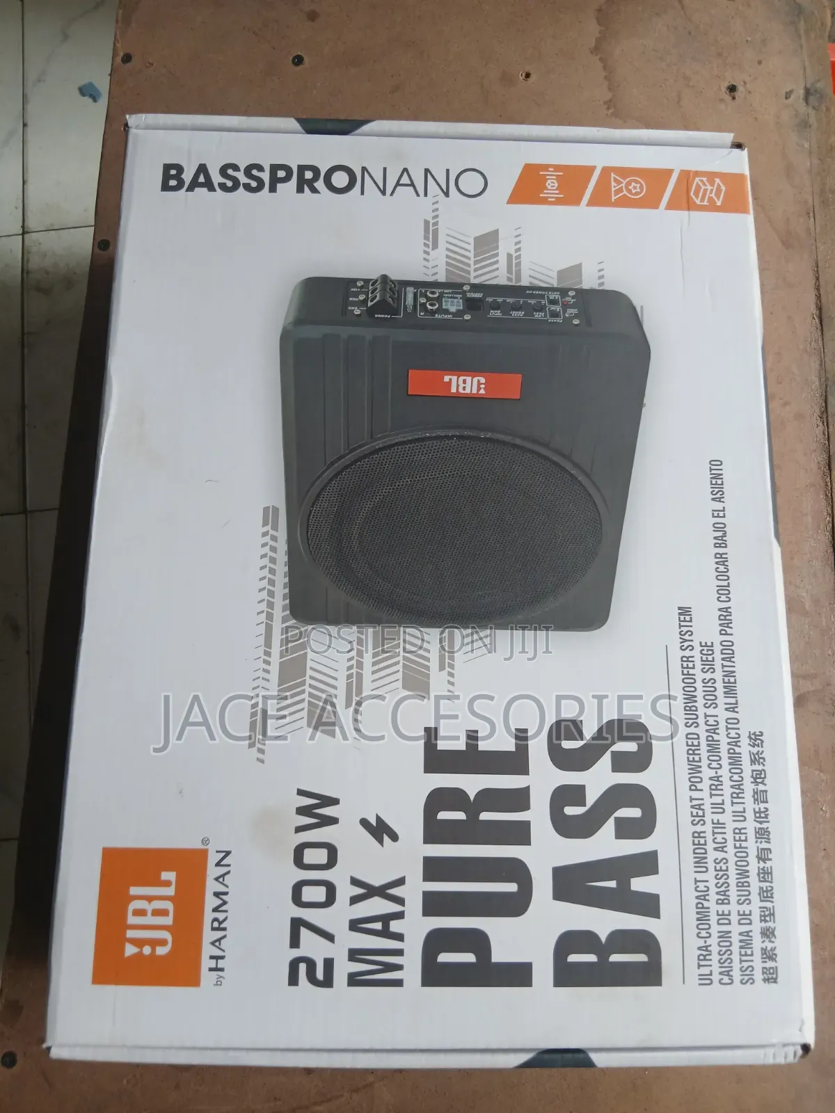 New 10' JBL Underseat