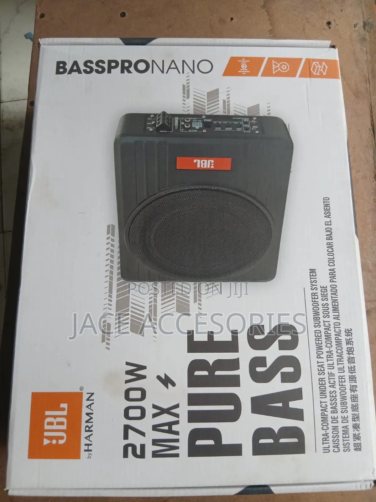 New 10' JBL Underseat