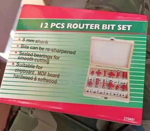 Ultimate 12pcs Router Bits Set 8mm