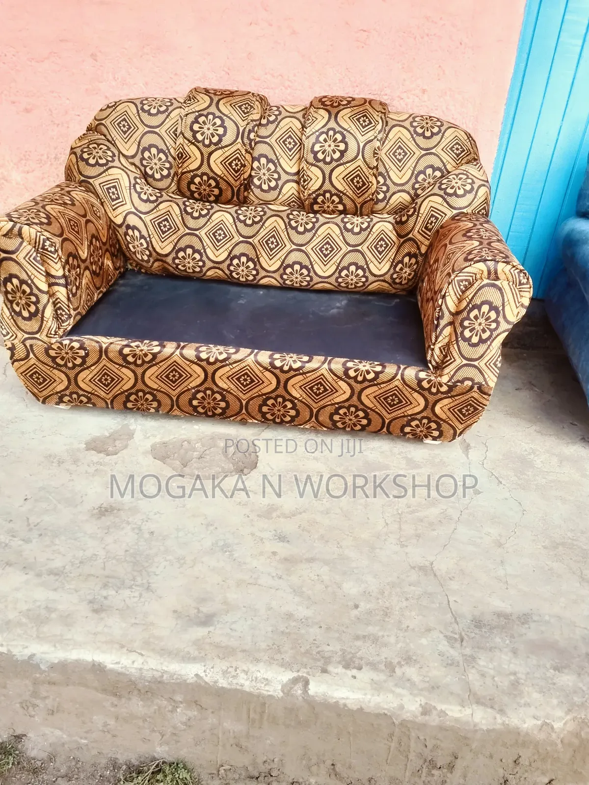 Brown 2 Seater