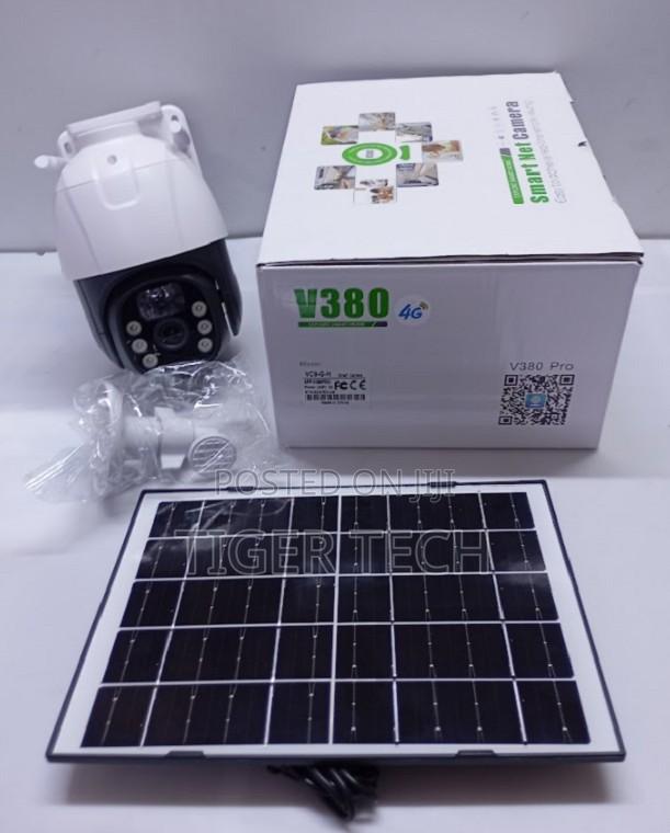 V380 4g PTZ Solar Camera for Outdoor and Rural Surveillance Needs