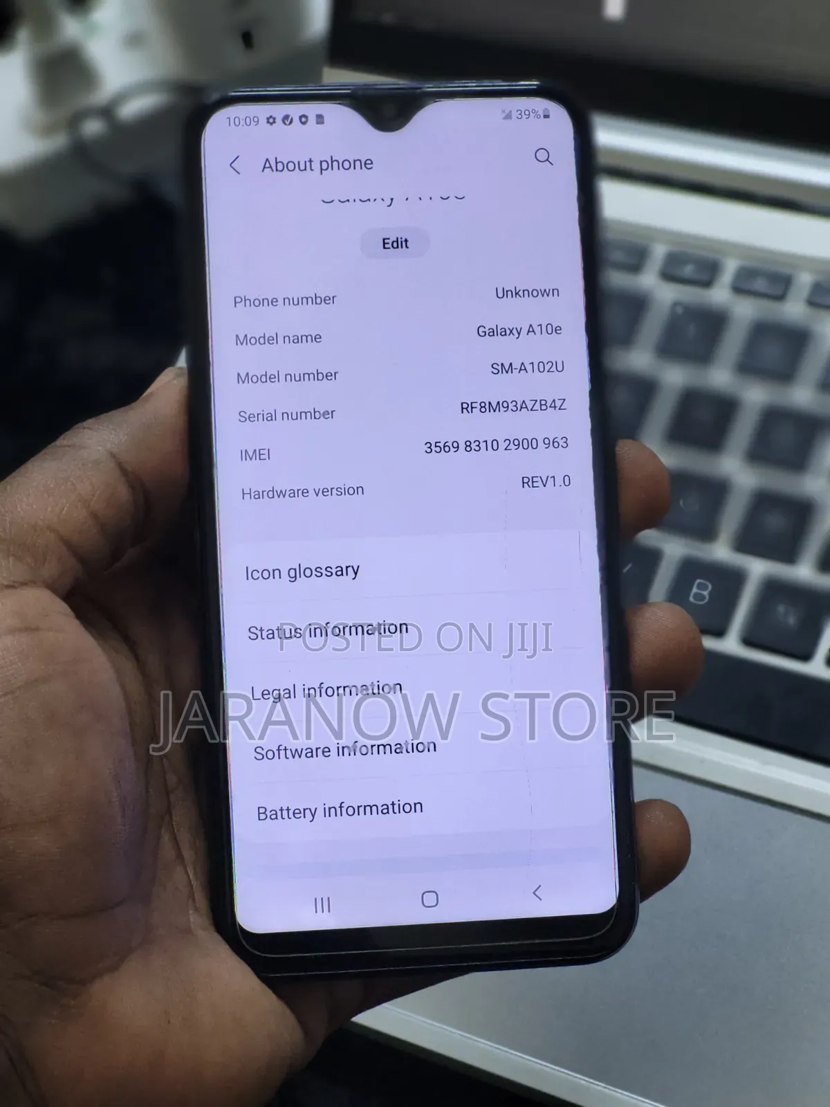 Samsung A10 32 GB Blue