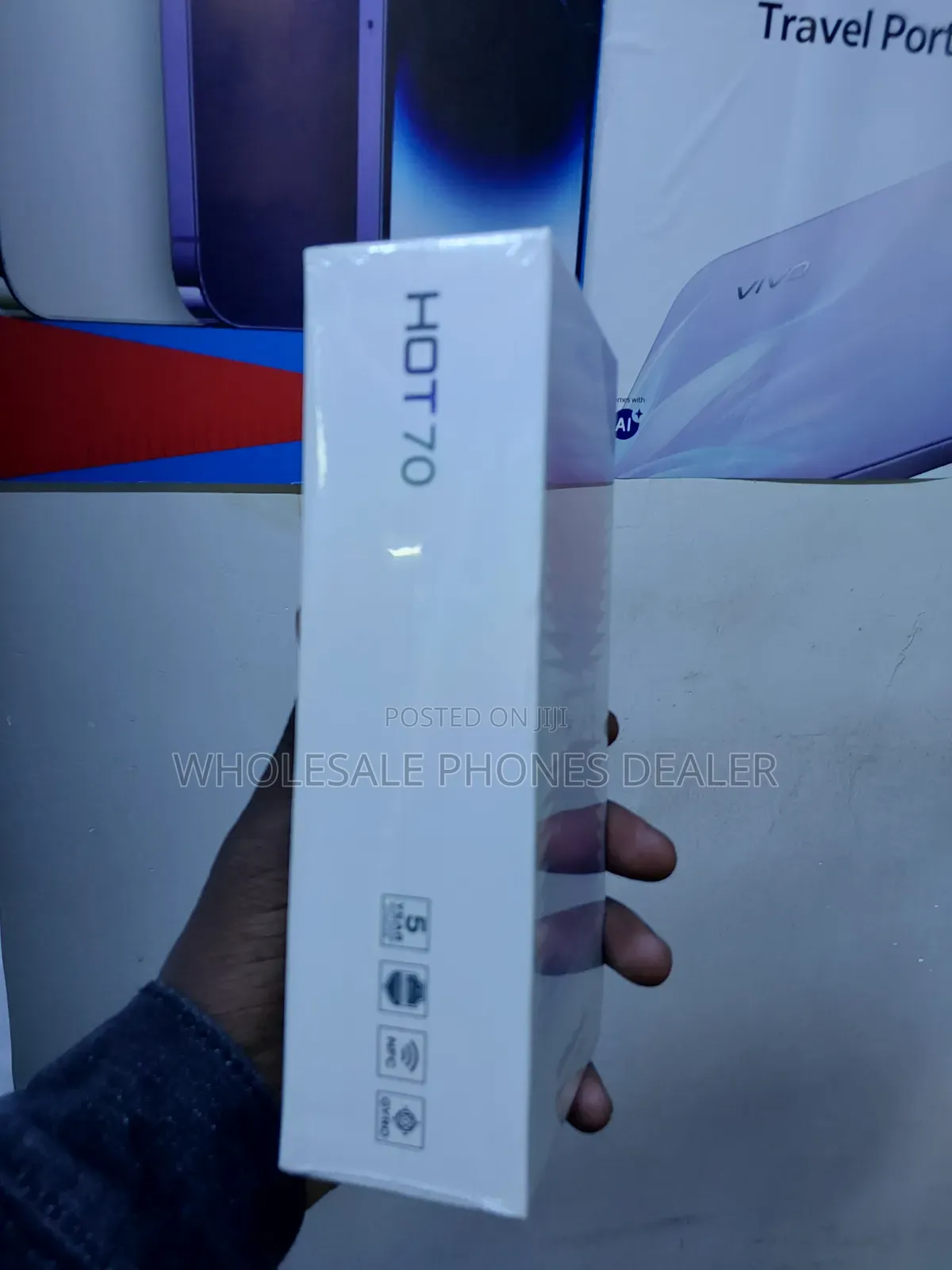 New Infinix Hot 70 256 GB Silver