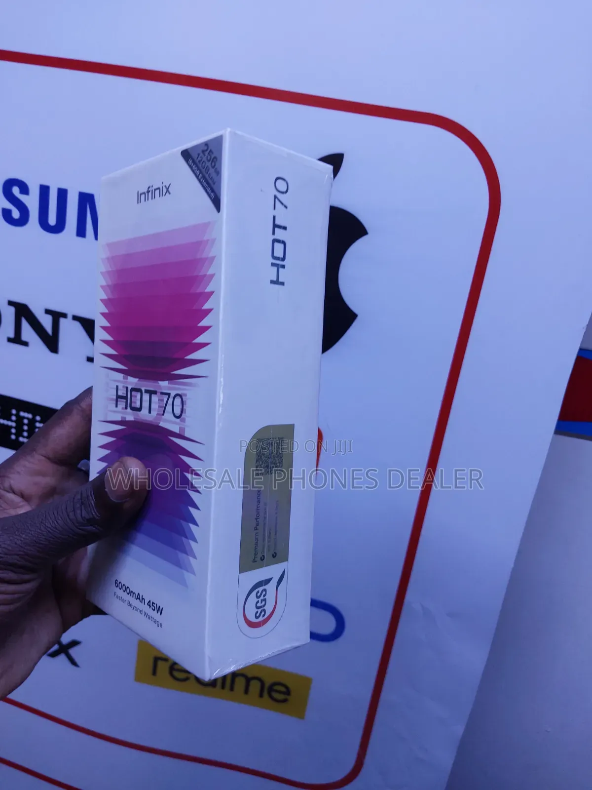 New Infinix Hot 70 256 GB Silver
