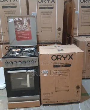 Mika Oryx Standing Cooker, 50cm X 60cm, 3 +1