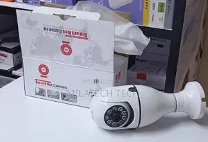Smart Bulb Cctv Camera – 360° Ptz Wifi Security